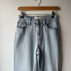 PacSun Sky Blue High Rise Mom Jean Women's Jeans